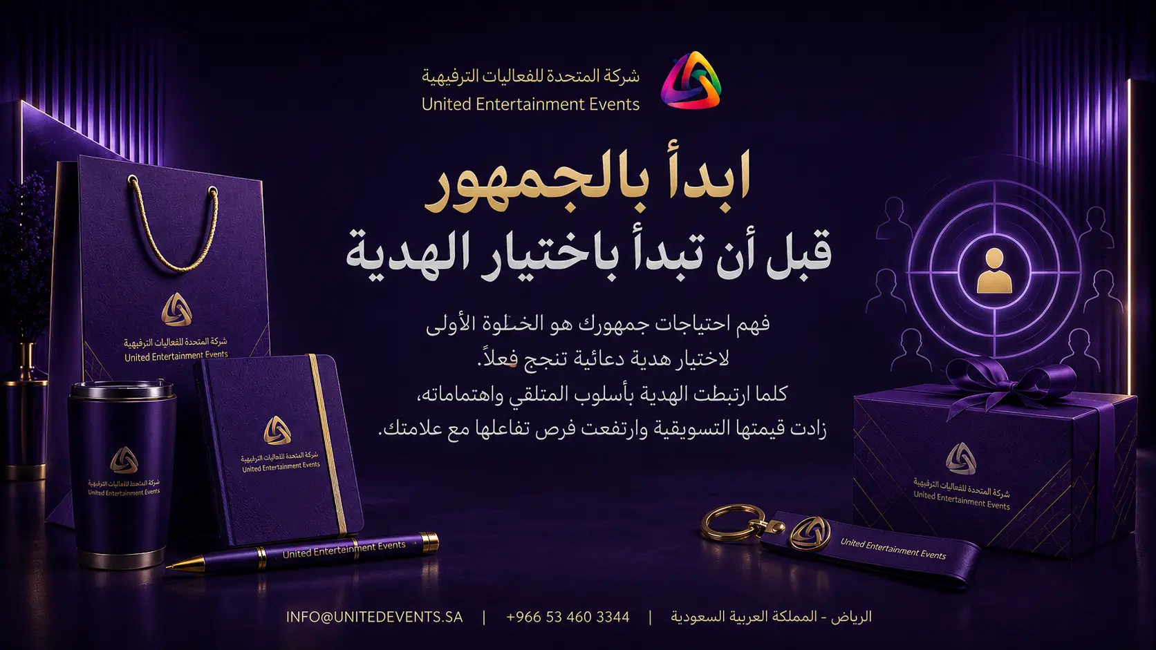 ابدأ بالجمهور قبل أن تبدأ باختيار الهدية